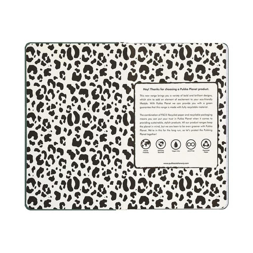 Pukka Planet Soft Cover Notebook 13x21cm Green Vibes Only P9704SPP_2