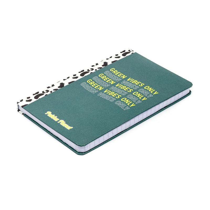 Pukka Planet Soft Cover Notebook 13x21cm Green Vibes Only P9704SPP_4