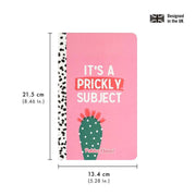 Pukka Planet Soft Cover Notebook 13x21cm It's a Prickly Subject P9764SPP_5