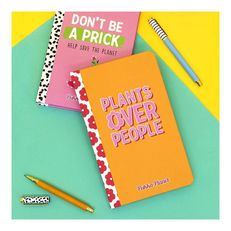 Pukka Planet Soft Cover Notebook 13x21cm Plants over People P9705SPP_5