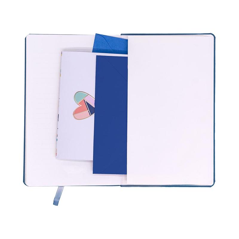Pukka Signature Soft Cover Notebook 13x21cm Lined Teal P7752SIG_4