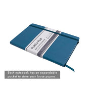 Pukka Signature Soft Cover Notebook 13x21cm Lined Teal P7752SIG_5