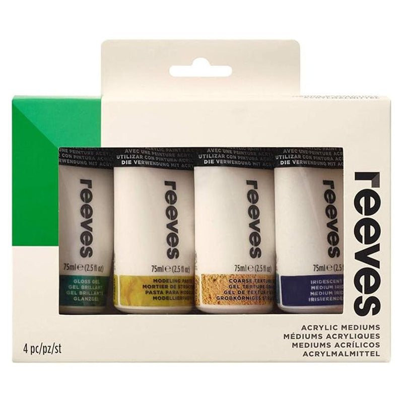 Reeves Additive Acrylic Mediums 75ml Set 4_1