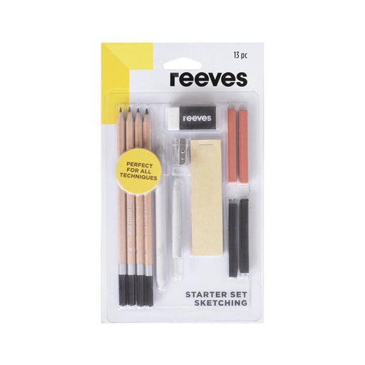 Reeves Artist Sketching Pencils Set of 13, Blister Pack_1