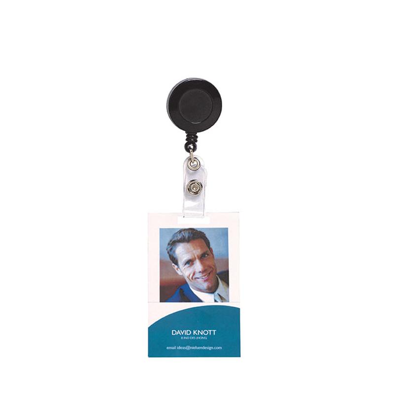 Rexel Id Retractable Card Holder With S Black 9800002_1