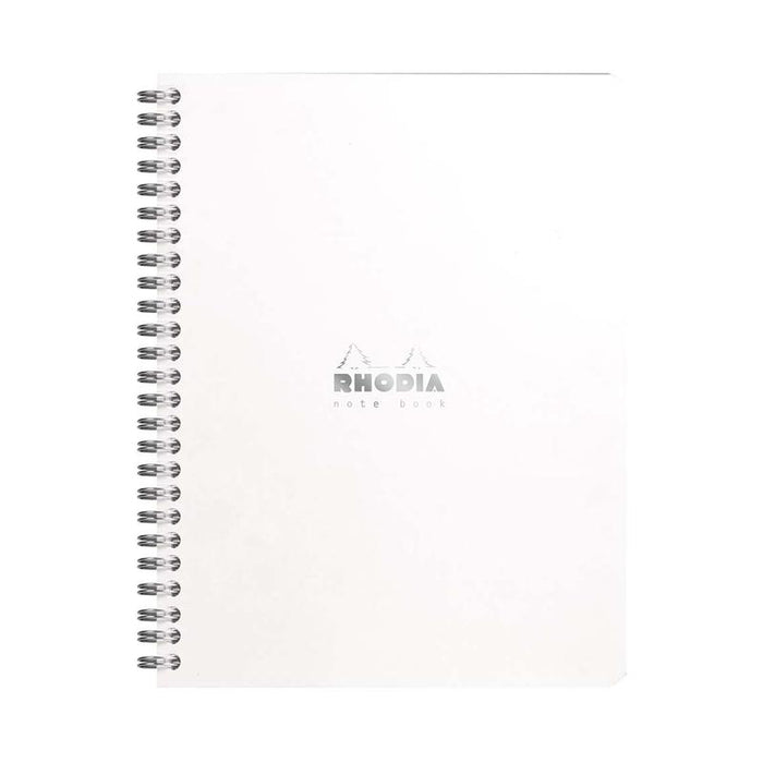 Rhodia Classic Notebook Spiral A5+ Lined White C193461C_1