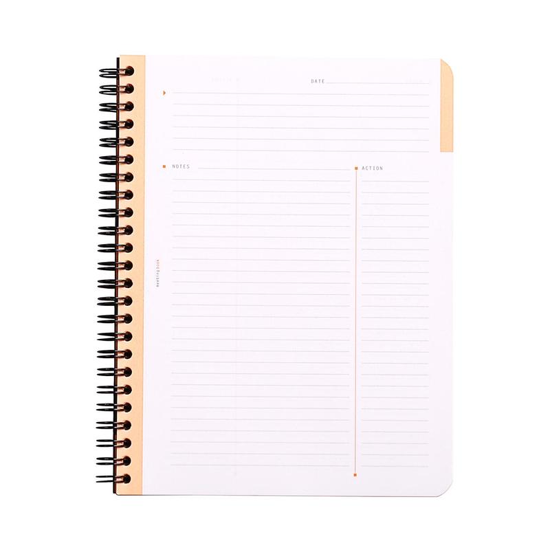 Rhodia Meeting Book Spiral A5+ Orange C193418C_2