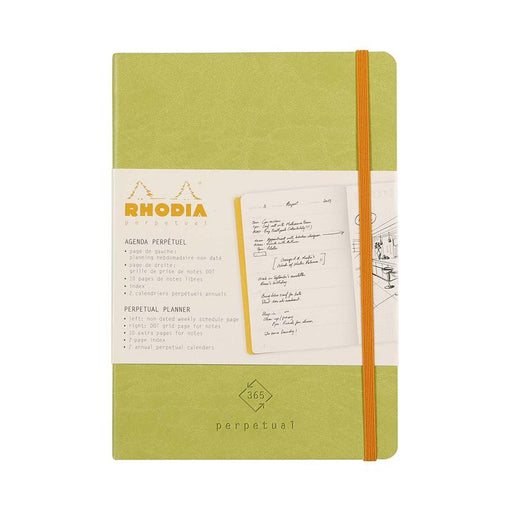 Rhodia Perpetual Diary A5 Anise Green C117186C_1