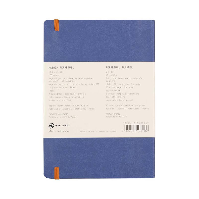 Rhodia Perpetual Diary A5 Sapphire C117188C_7