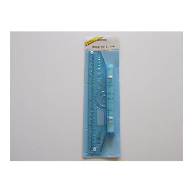 Rolling Ruler 30cm - High-Impact Plastic, Metric & English Units_1