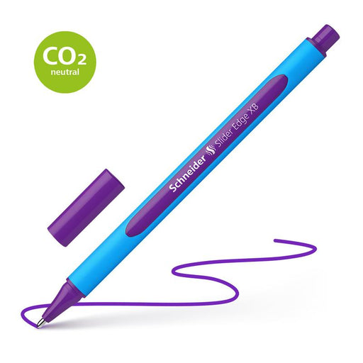 Schneider Ballpoint Pen Slider Edge Extra Broad Violet S152208_1