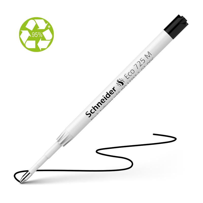 Schneider Pen Refill Ballpoint 725 Medium Black 1 piece S172511_1