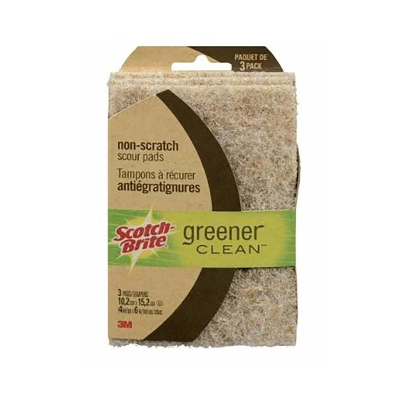 Scotch-Brite Greener Non Scratch Scrub Pads, Pack of 3 11392_1