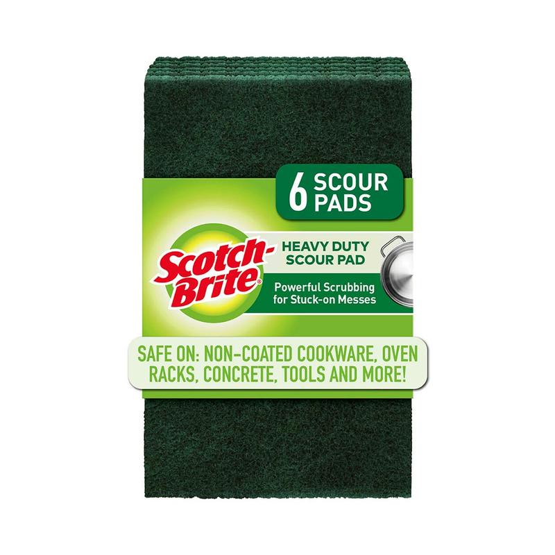 Scotch-Brite Heavy Duty Scouring Pad, Pack of 6 11327_1