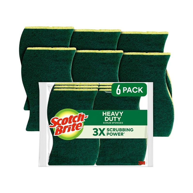 Scotch-Brite Heavy Duty Scrub Sponge 426, Pack of 6 11294_2