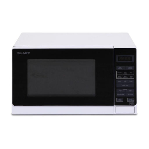 Sharp Compact Microwave - White - 750W - 20L, Glass Turntable_1