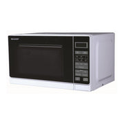 Sharp Compact Microwave - White - 750W - 20L, Glass Turntable_2