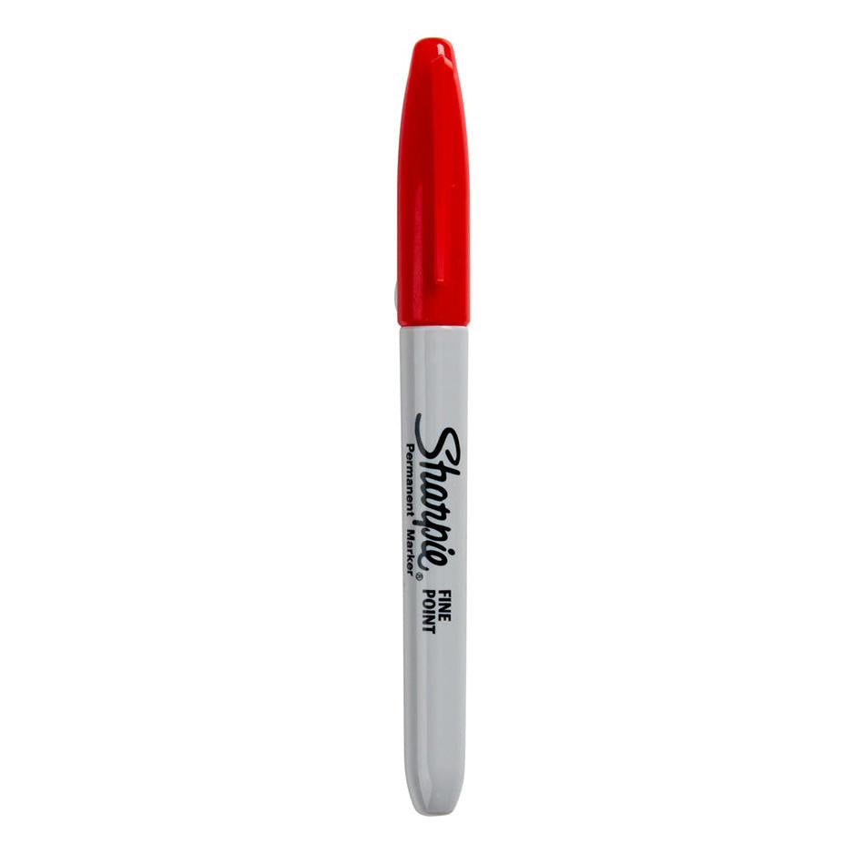 Sharpie Permanent Marker Fine Red — Officecentre