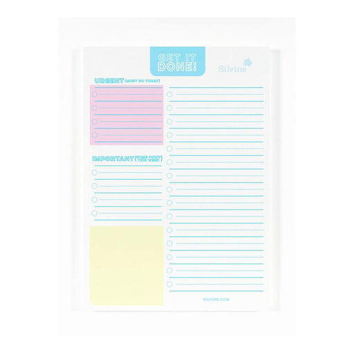 Silvine Get It Done A5 Planner Pad 60 Sheets SILVINE223_1