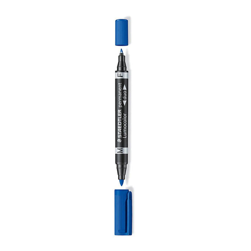 Staedtler Lumocolor Duo Perm Marker Blue_1
