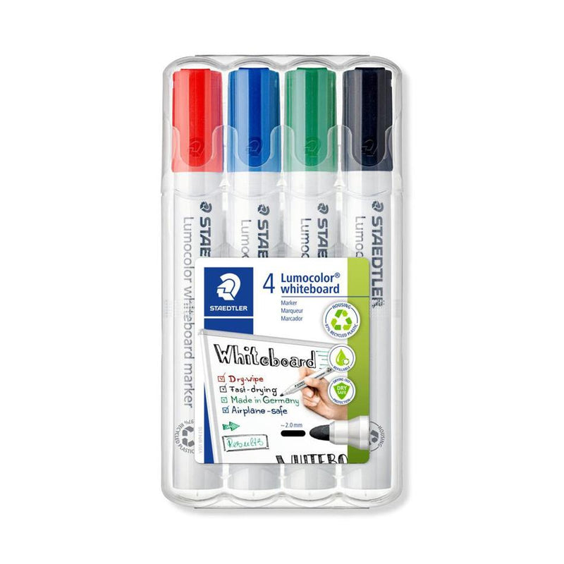Staedtler Lumocolor Whiteboard Marker Bullet 351 Pack 4_1