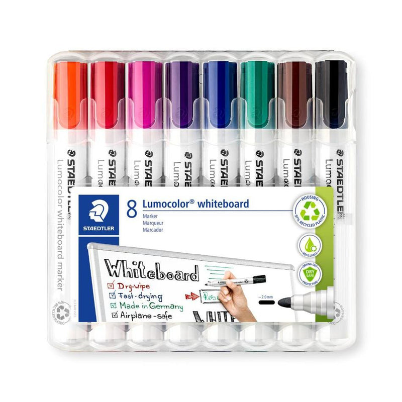 Staedtler Lumocolor Whiteboard Marker Pack 8_1