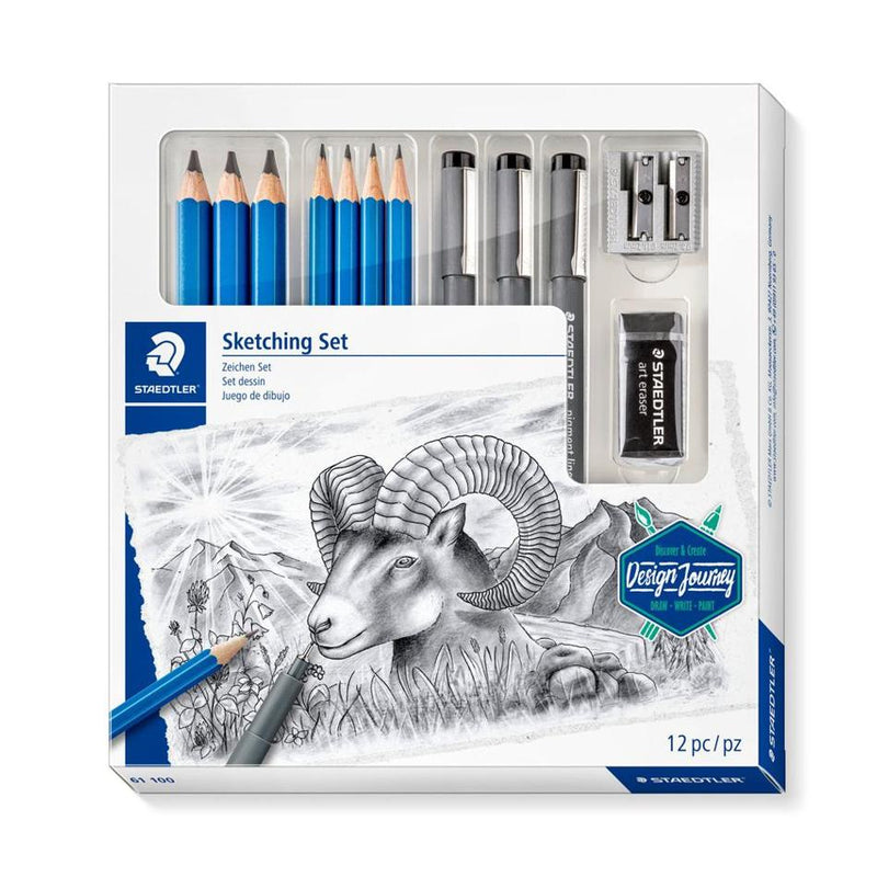 Staedtler Mars Lumograph Sketching Set_1