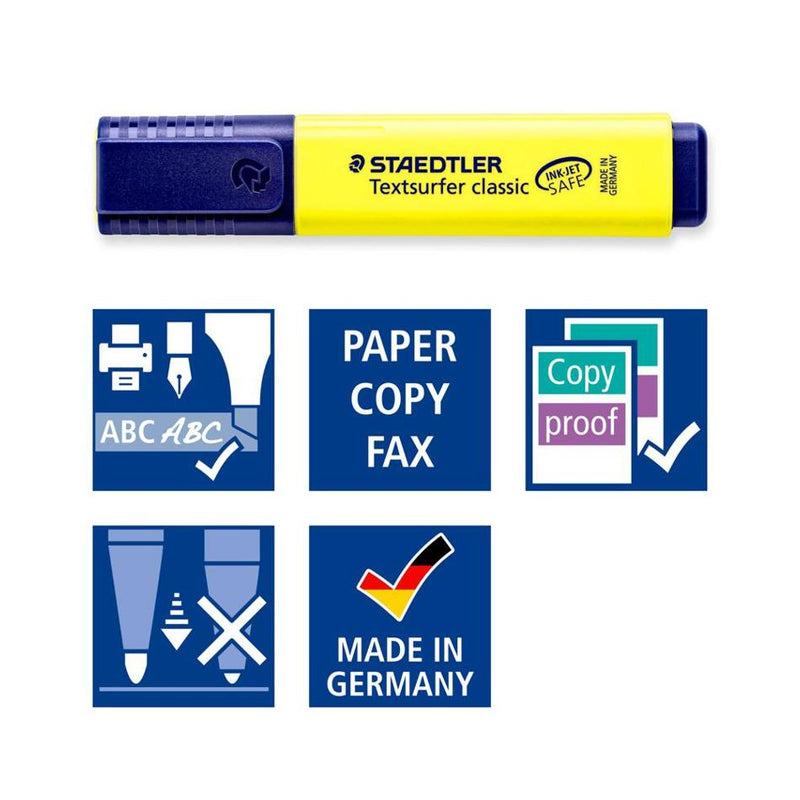 Staedtler Textsurfer Classic highlighter 6 Pack + 2 Free_5