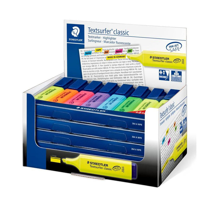 Staedtler Textsurfer Classic highlighter 6 Pack + 2 Free_7