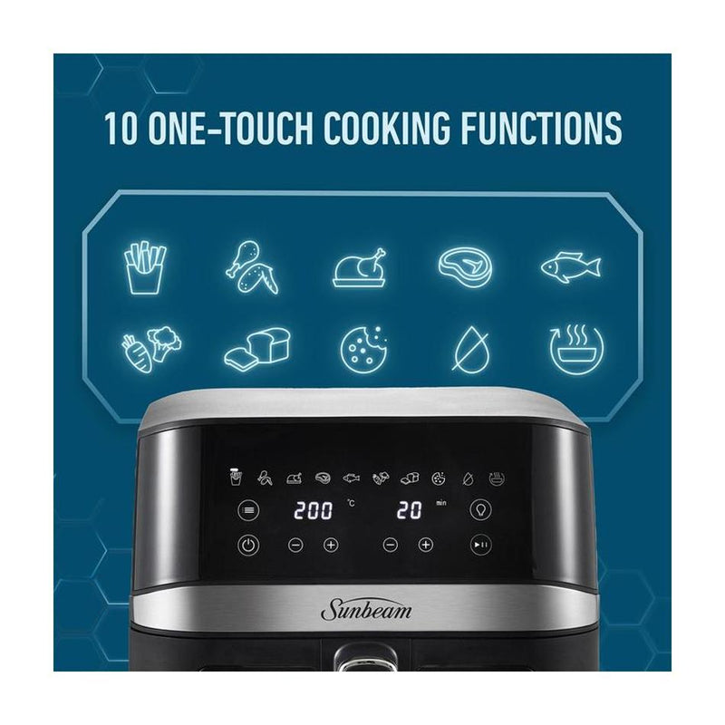 Sunbeam Alinea Pro DiamondForce 6L Air Fryer AFP4550DF_16