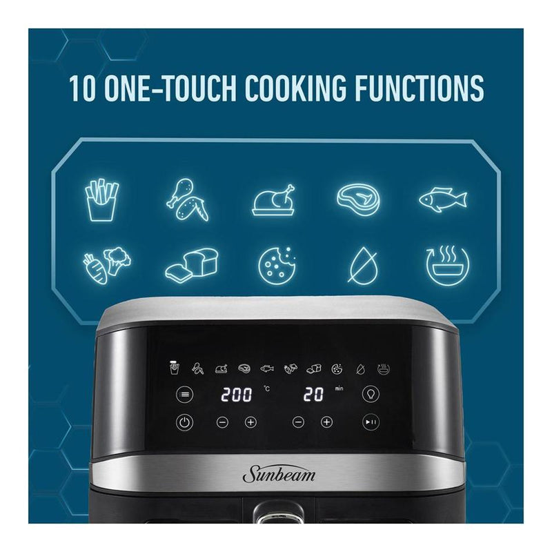 Sunbeam Alinea Pro DiamondForce 6L Air Fryer AFP4550DF_7