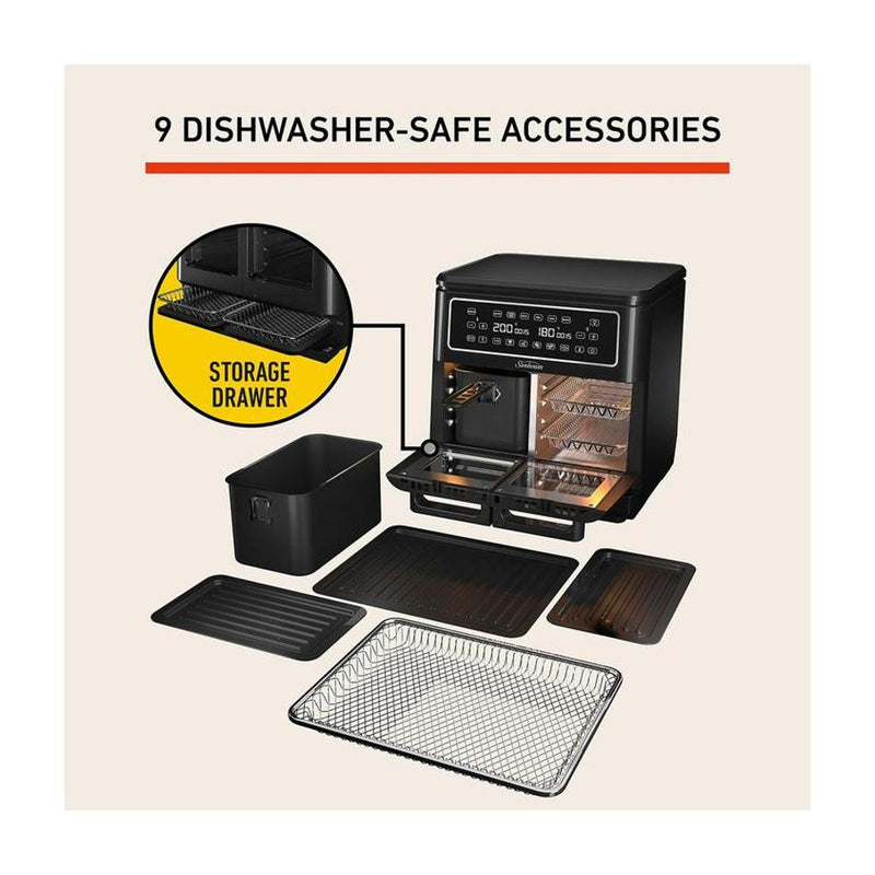 Sunbeam Multi Zone Air Fryer Oven AFP6000BK_17