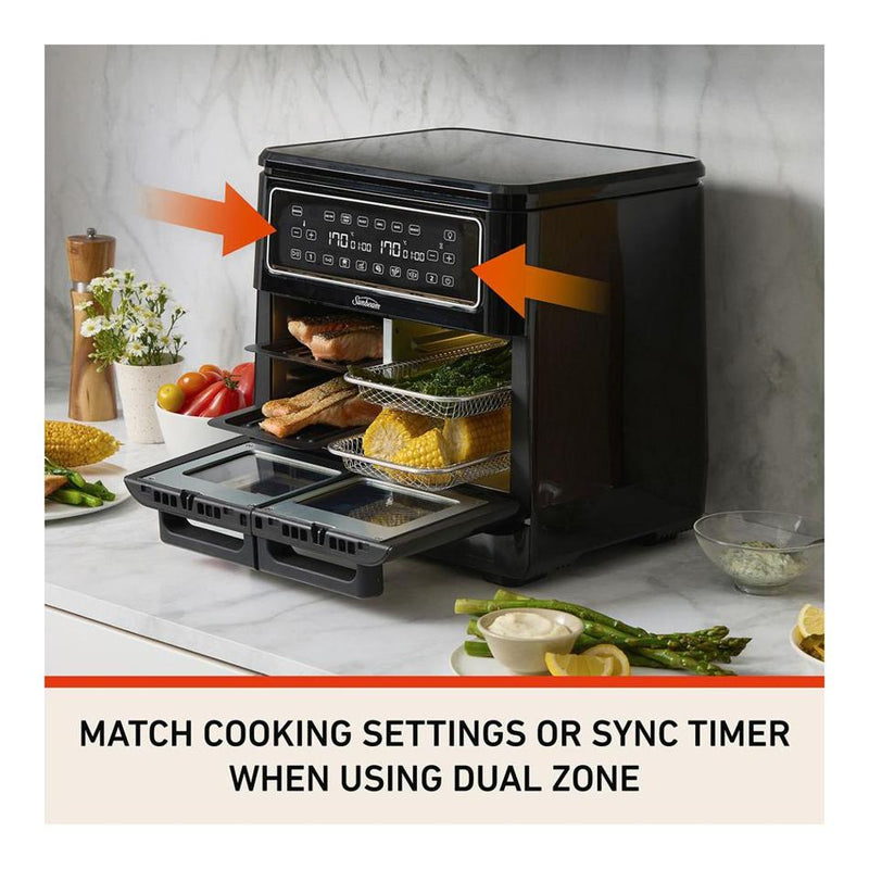 Sunbeam Multi Zone Air Fryer Oven AFP6000BK_5