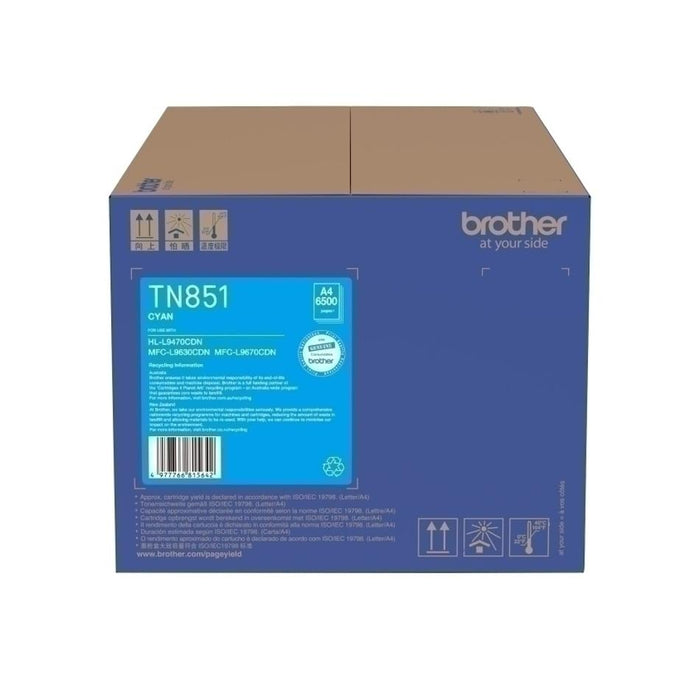 Brother TN851C Cyan Toner