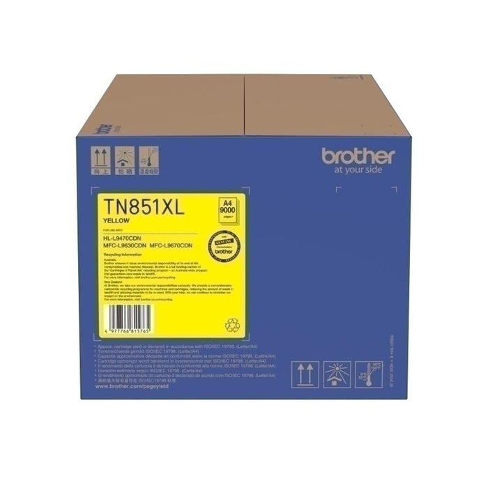 Brother TN851XLY Yellow Toner