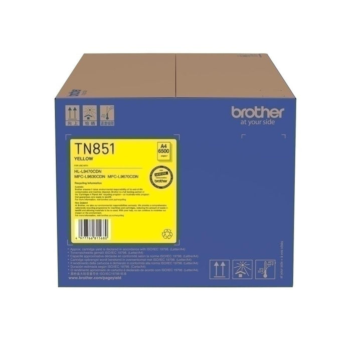 Brother TN851Y Yellow Toner