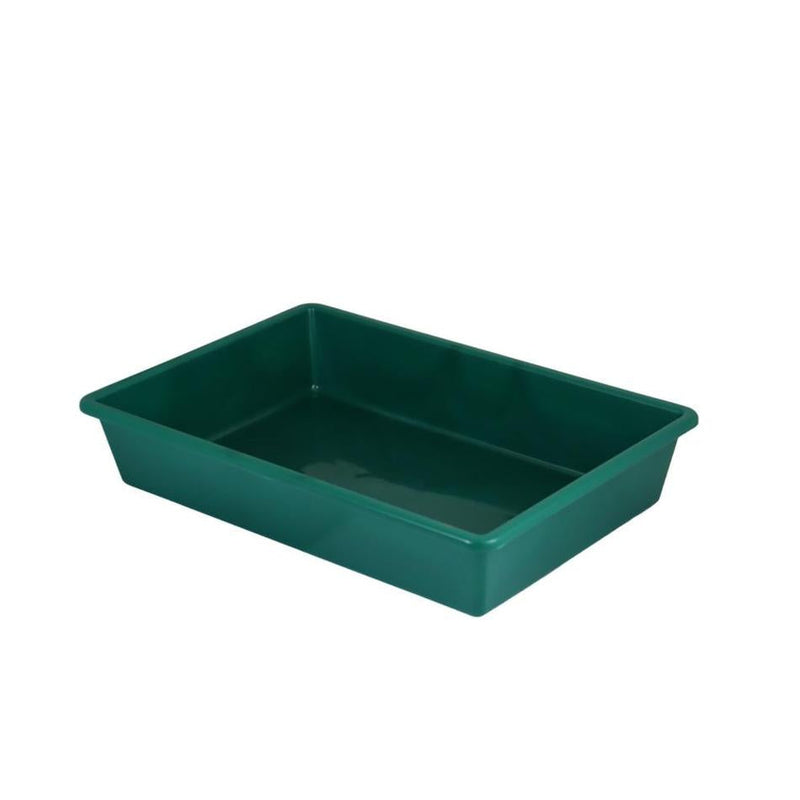 Taurus Small Green Tote Storage Tray 397x270x75mm 15kg_1