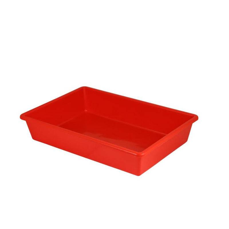 Taurus Small Tote Storage Tray 397x270x75mm Red 384217_1