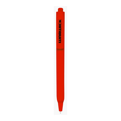 Warwick Pen Ballpoint Tri Barrel 1.0mm Medium Red Box 12 12025831_2
