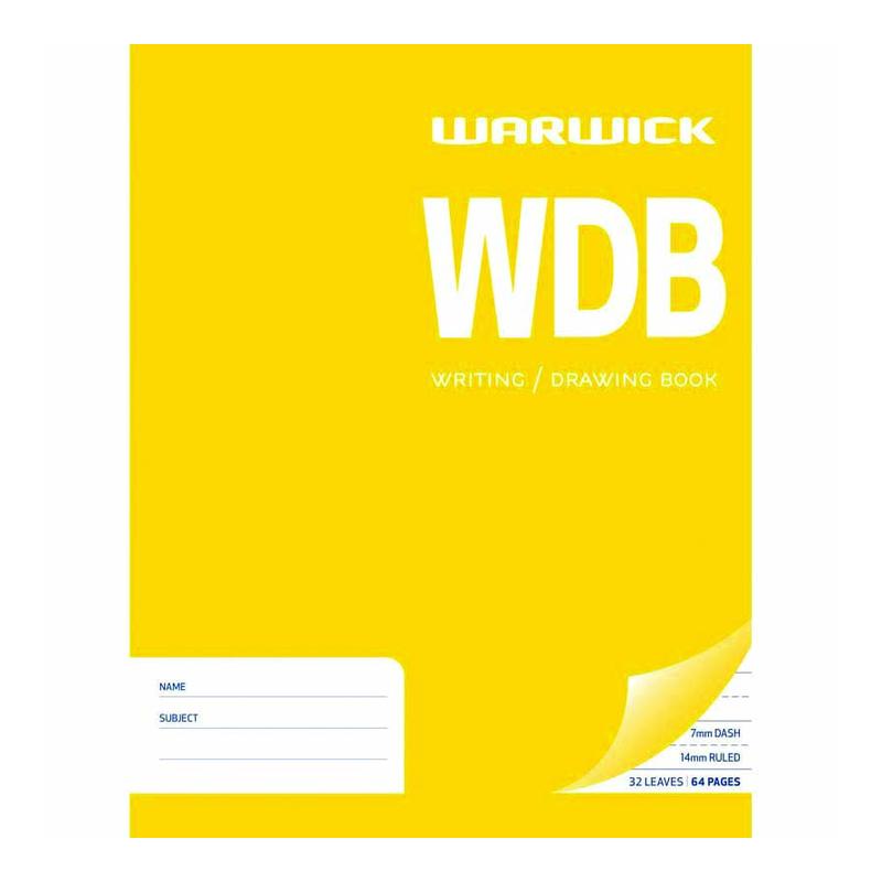Warwick Writing & Drawing Book 32 Leaf 230x180mm 113619_1