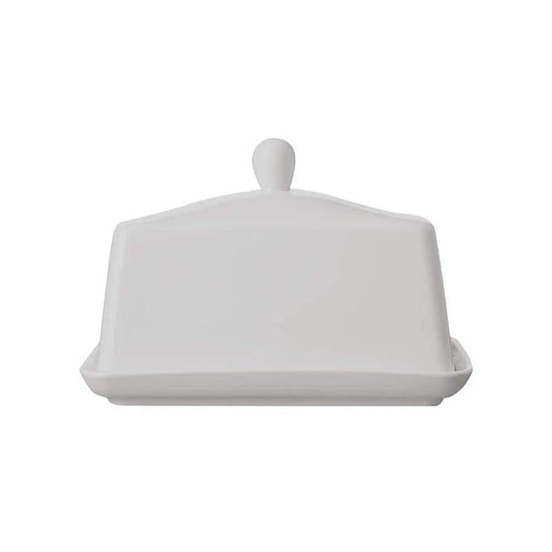 White Basics Butter Dish Gift Boxed_1