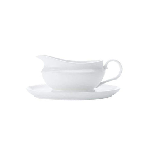 White Basics Gravy Boat & Saucer 550ML_1