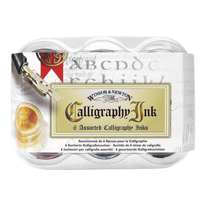 Winsor & Newton 30ml Calligraphy Ink Set Of 6_1