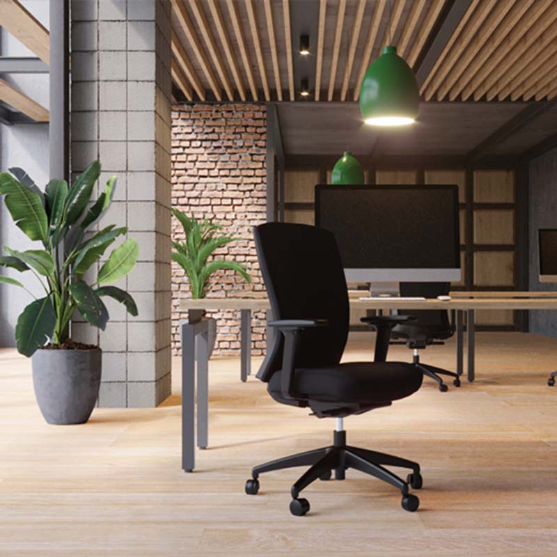 Buro Mentor Upholstered Nylon Office Chair