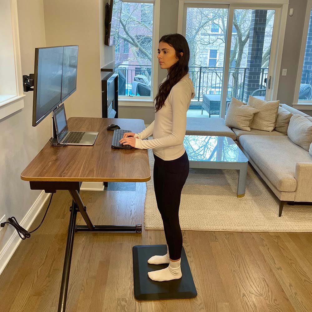 2. The desk: size, height, and flexibility