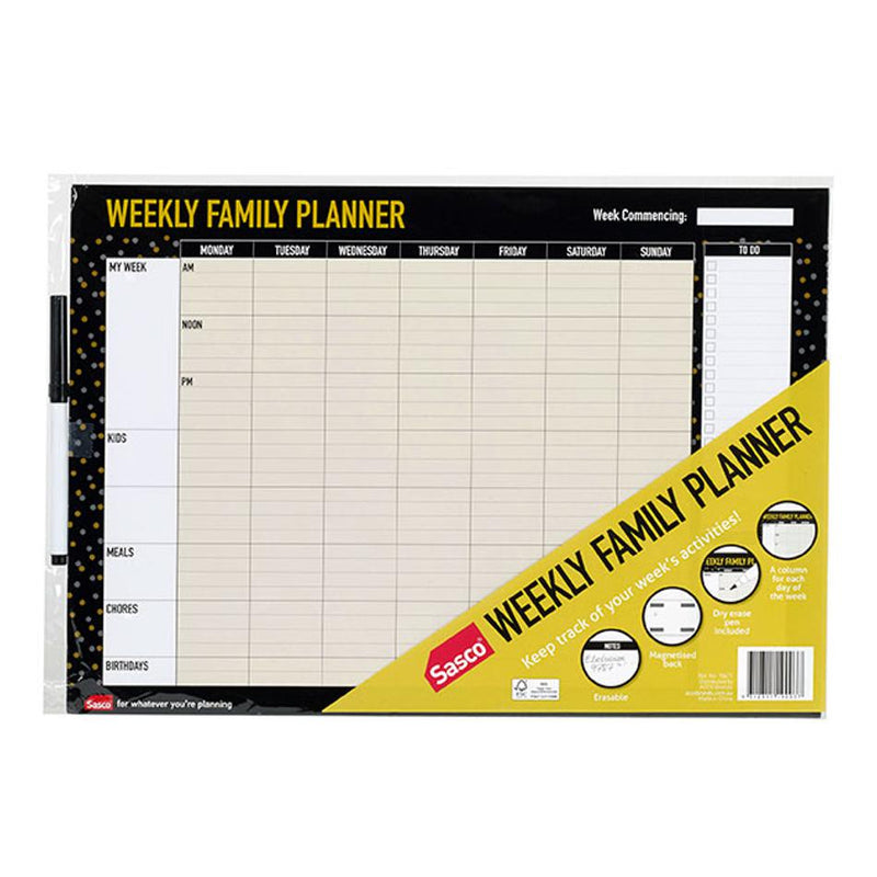 Sasco Planner Weekly Undated 10671