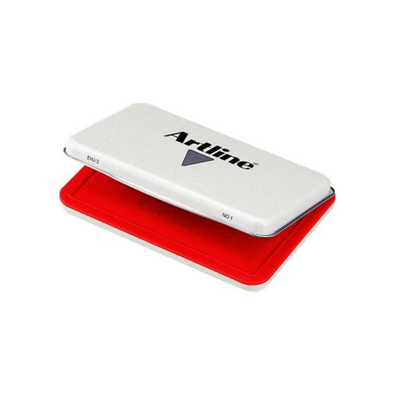Artline EHJ-3 Stamp Pad #1 Red