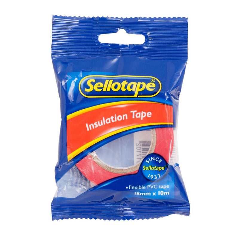 Sellotape Insulation Tape Mixed 18mm x 10m Pack of 8