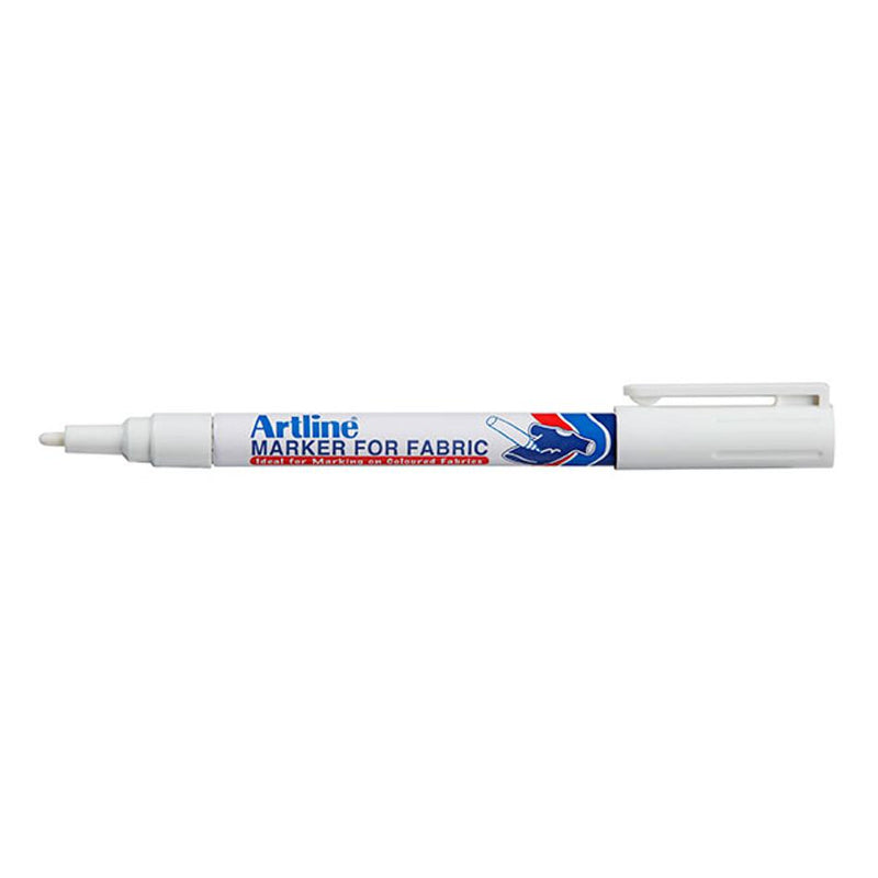 Artline 750 Laundry Marker 1.2Mm Bullet Nib White Hs 175063