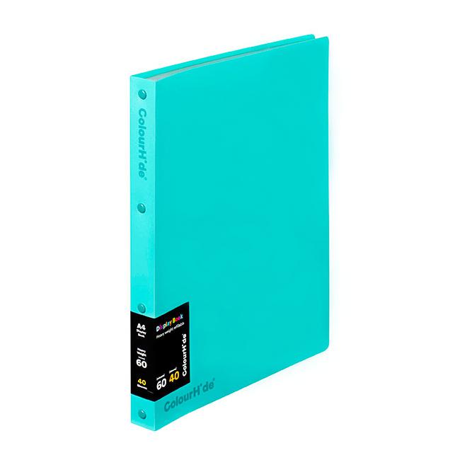 Colourhide display book refillable 40 sheet
